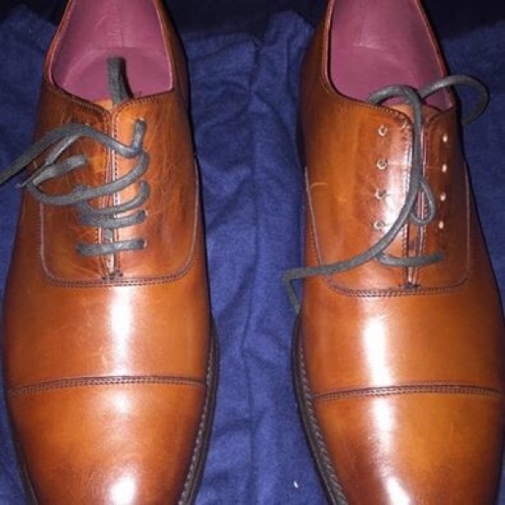 British Tan Oxford shoes